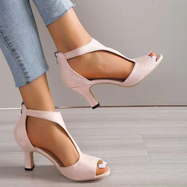 Yara – Orthopedic sandals with heel