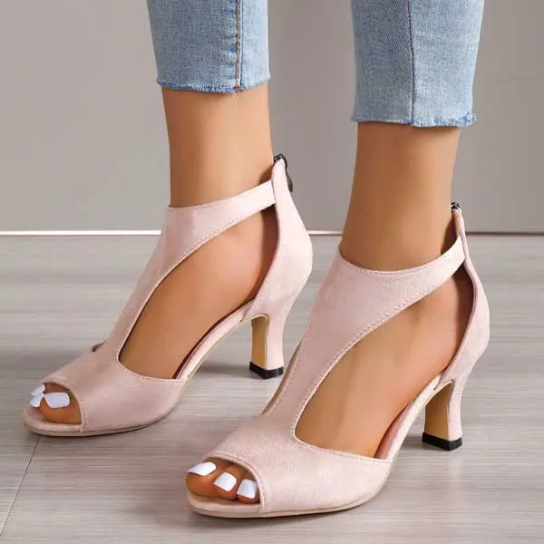 Yara – Orthopedic sandals with heel