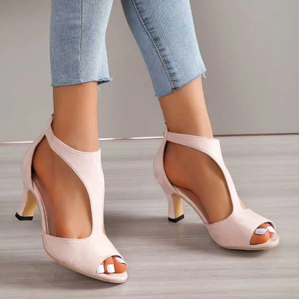 Yara – Orthopedic sandals with heel