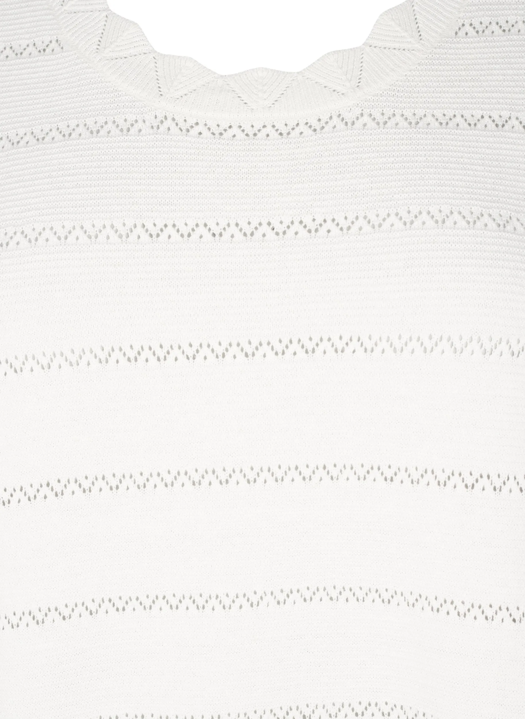 Zizzi Elsa Knit in White